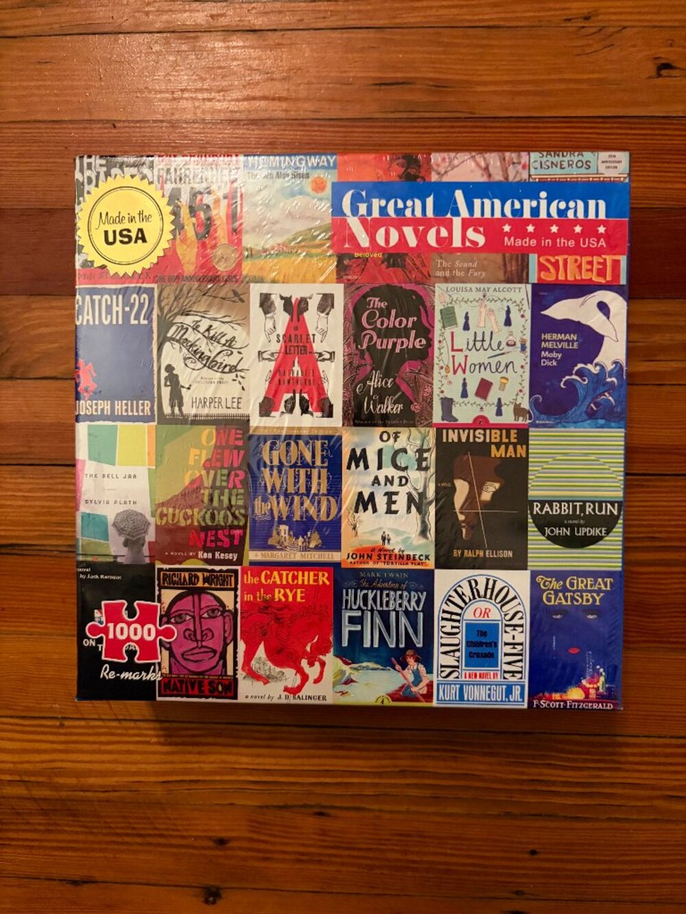NEW Remarks 1000 Piece Puzzle American Novels